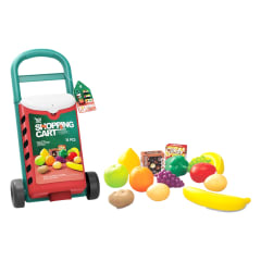 CARRITO DE COMIDA CON ACCESORIOS 14PCS