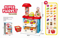 ANAQUEL DE SUPERMERCADO CON ACCESORIOS
