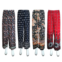 PANTALONES FALDA ESTAMPADO MUJER | 12 UNID