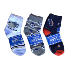 CALCETINES NIÑO ESTAMPADO TALLA 4 | 12 UNID