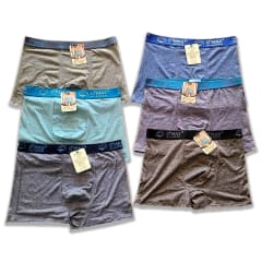 BÓXER HOMBRE DISEÑO JASPEADO TALLA M-L-XL-XXL | 12 UNI