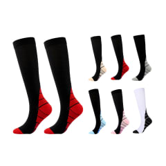 CALCETIN DE COMPRESION NEGRO CAÑA LARGA TALLA XL | 12 UNID