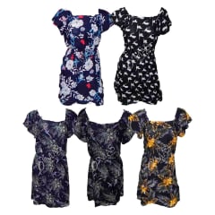 VESTIDOS LOLA HOMBRO AJUSTABLE | 12 UNID