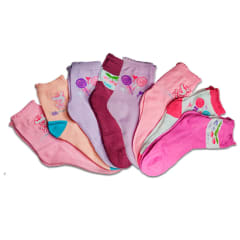 CALCETINES DE NIÑA PACK DE 4 TALLA 4 | 12 UNID
