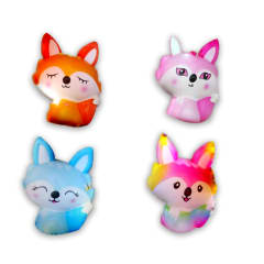 DECORACION LOBO DE PLASTICO LED | 12 UNID