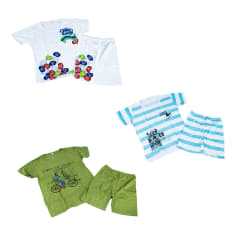 PIJAMA DE NIÑO JUVENIL CUELLO REDONDO  ALGODON | 12 UNID