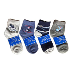 CALCETINES DE NIÑO DISEÑO SURTIDO TALLA 2 | 12 UNID