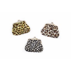 MONEDERO DE DISEÑO ANIMAL PRINT 9X7X2.5CM