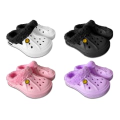 SANDALIA DE GOMA MUJER CON CHIPORRO  LISO EMOJI TALLA 36-41 | 48 UNID