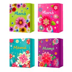 BOLSA DE REGALO 18X8X24 CM DIA DE LA MAMA