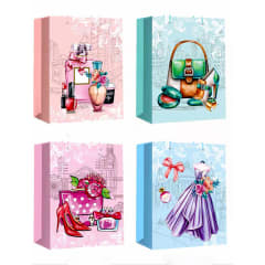 BOLSA DE REGALO ACCESORIOS DE MUJER  31X12X40CM | 12 UNID_OLD