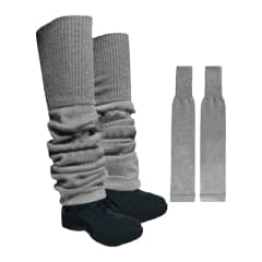 POLAINA ESCOLAR COLORES GRIS TALLA 7-8| 12UNID