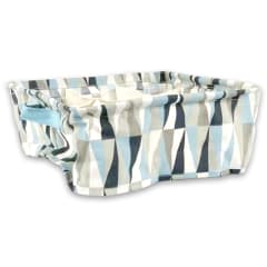 CANASTO ORGANIZADOR DE TELA 28X28X10CM | 12 UNID