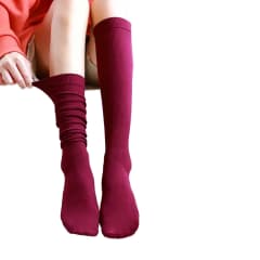 CALCETINES ESCOLAR LARGA BURDEO ACRILICO TALLA SURTIDA | 12 UNI