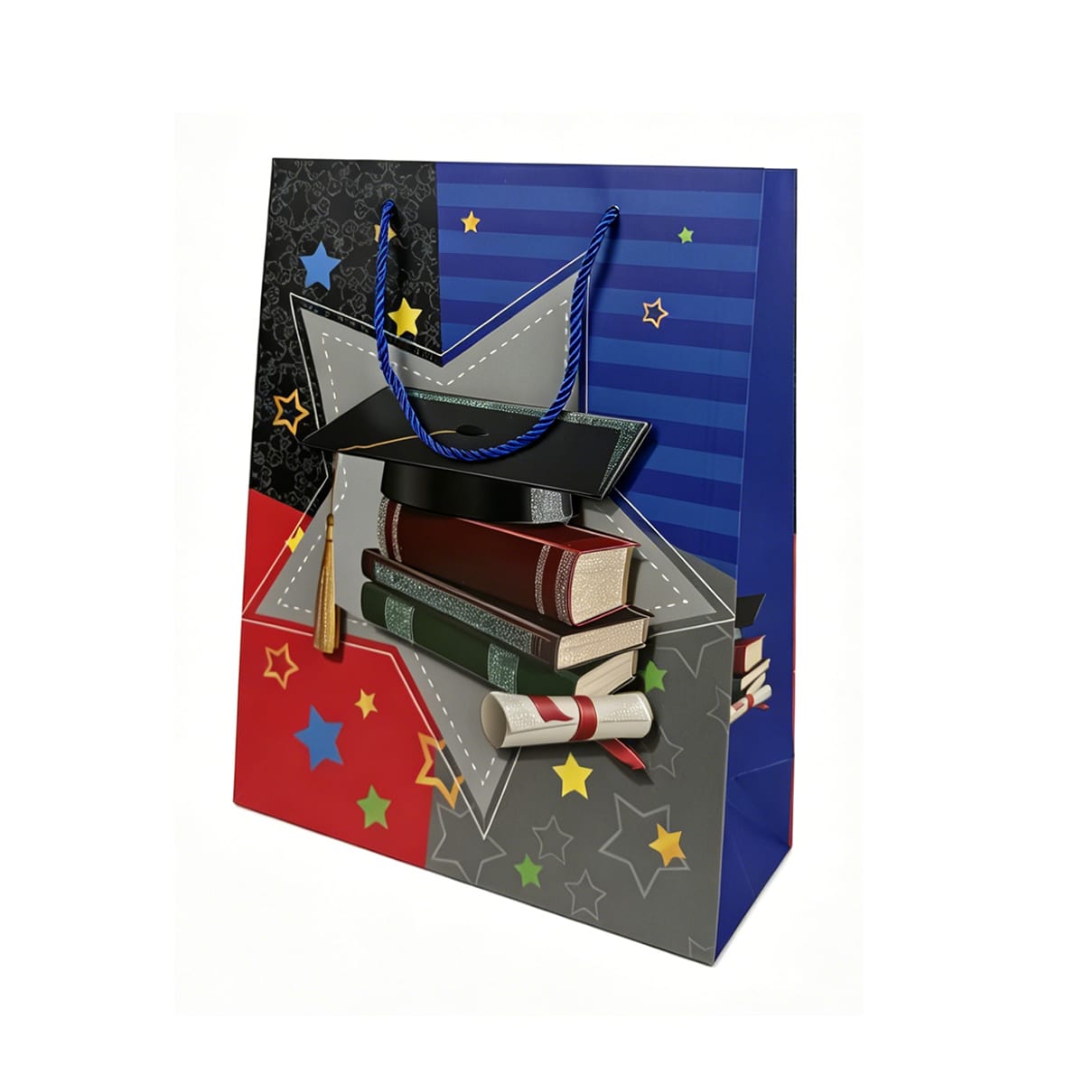 BOLSA DE REGALO GRADUACION 26X10X32CM3