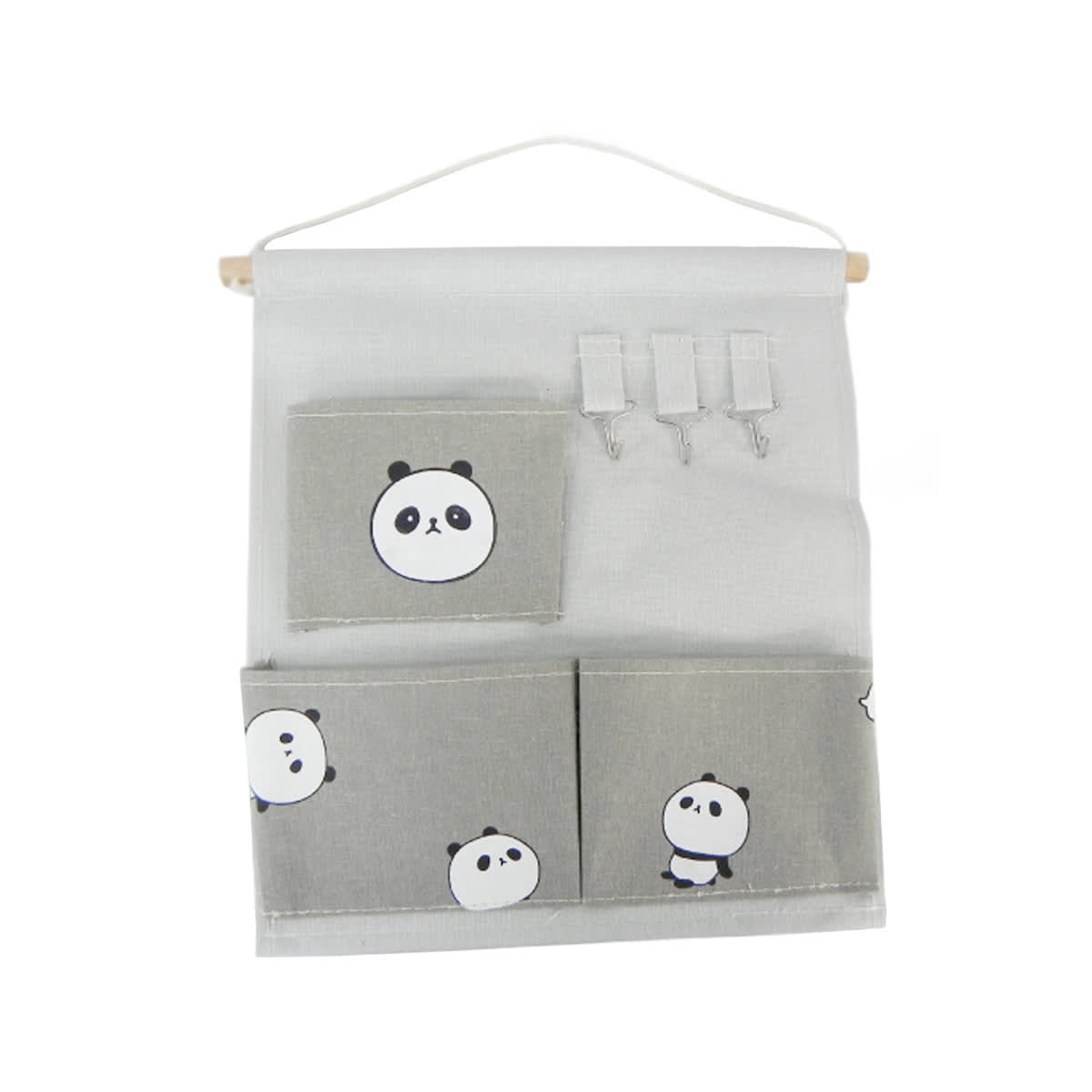 ORGANIZADOR COLGANTE CON ESTAMPADO POLIESTER 34x30CM | 12 UNID4