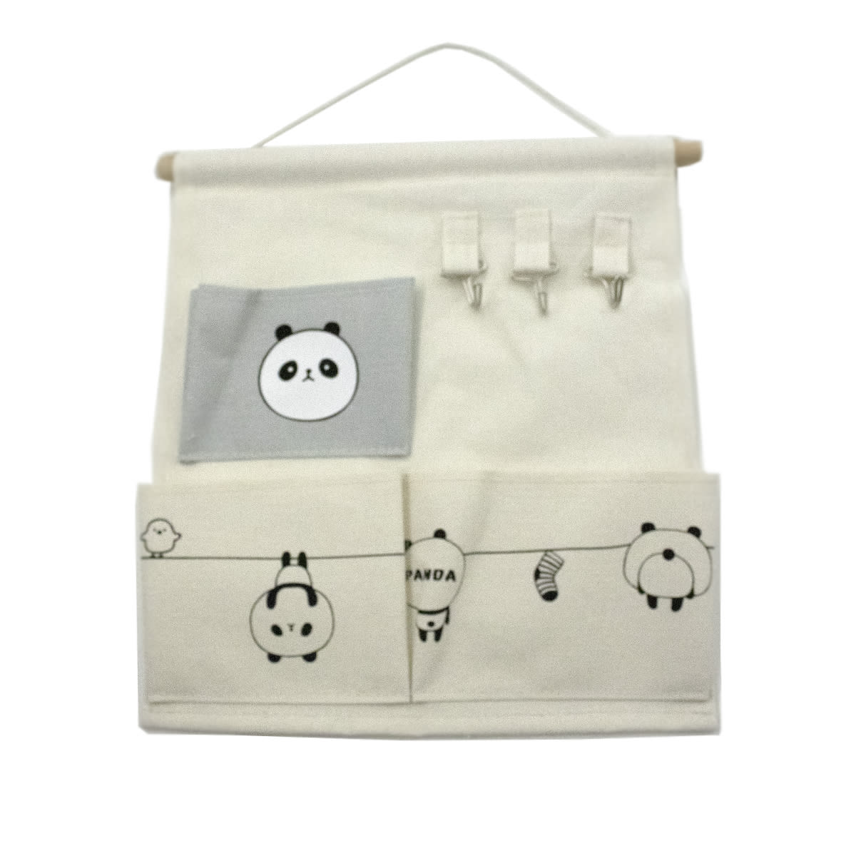 ORGANIZADOR COLGANTE CON ESTAMPADO POLIESTER 34x30CM | 12 UNID 0