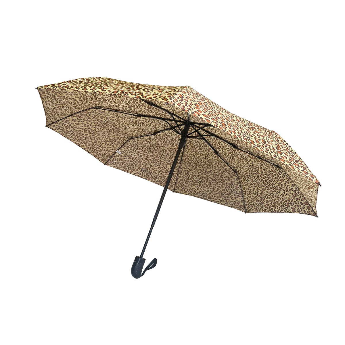 PARAGUAS PLEGABLE CON DISEÑO LEOPARDO  55CM | 60 UNID3