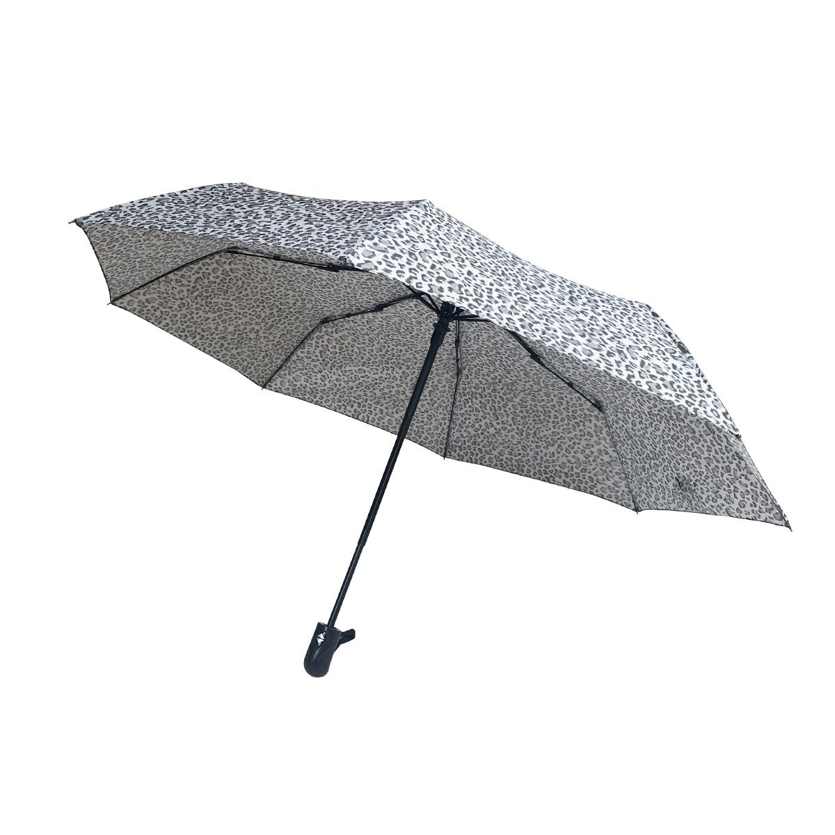 PARAGUAS PLEGABLE CON DISEÑO LEOPARDO  55CM | 60 UNID4