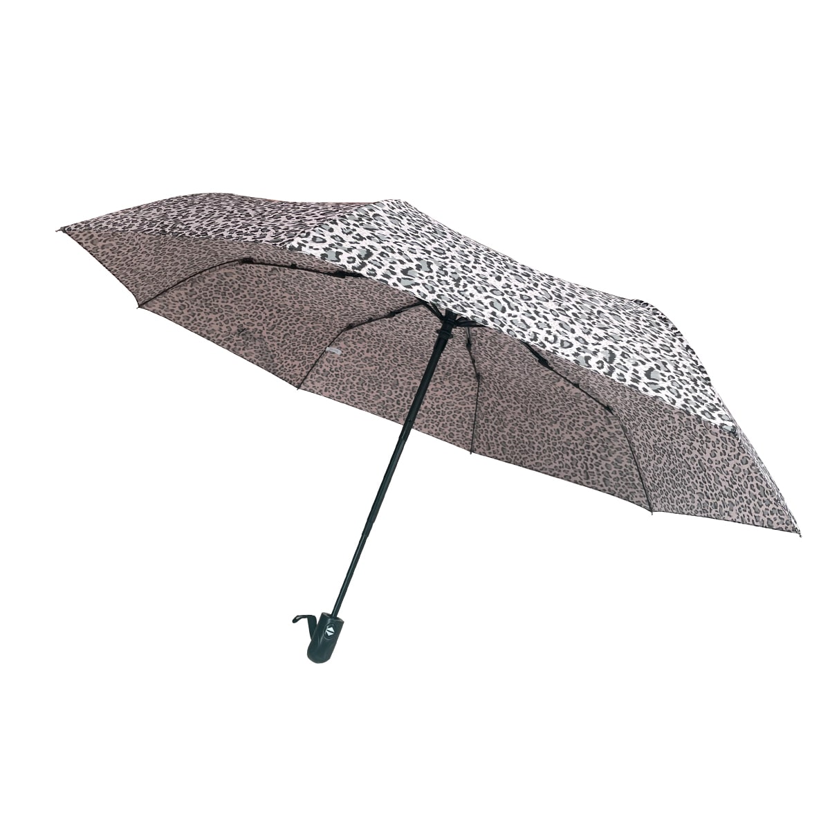 PARAGUAS PLEGABLE CON DISEÑO LEOPARDO  55CM | 60 UNID5