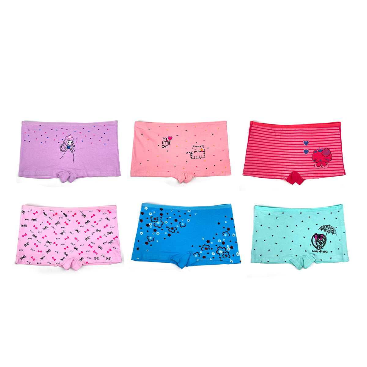 PANTALETA NIÑA ALGODÓN |12 UNID2