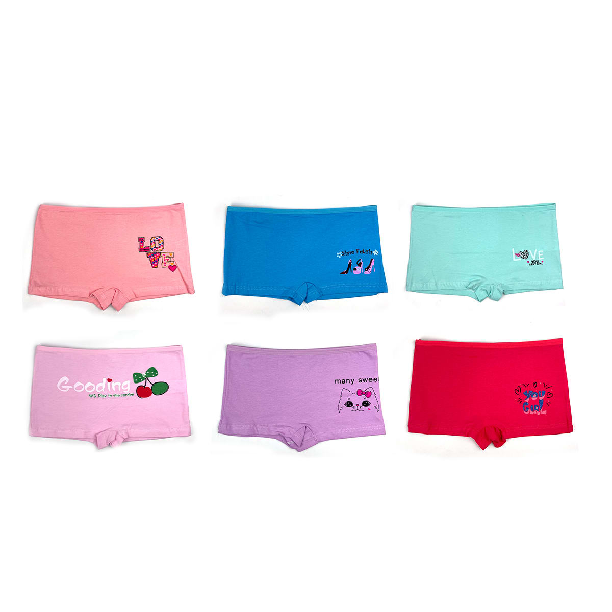 PANTALETA NIÑA ALGODÓN ESTAMPADO |12 UNID2