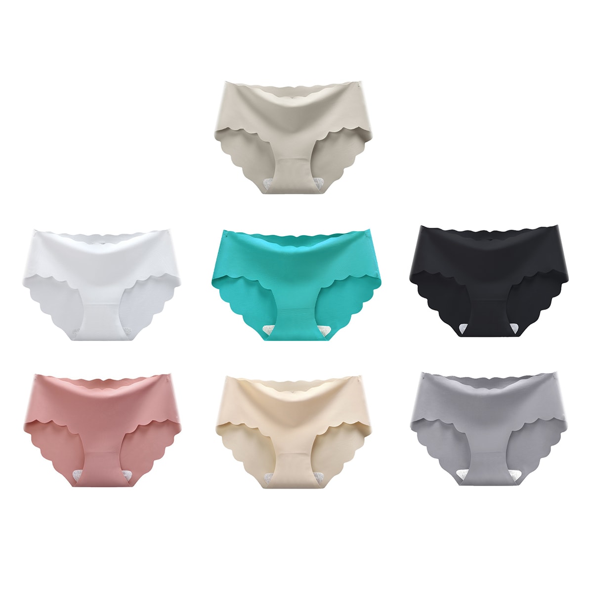 CALZÓN MUJER LISO INVISIBLE | 12 UNID2