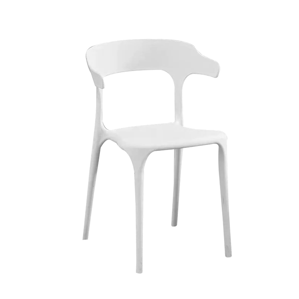 SILLA PLASTICA RESPALDO CURVO COLORES SURTIDOS 40×46×75 CM /  VENTA POR MAYOR2