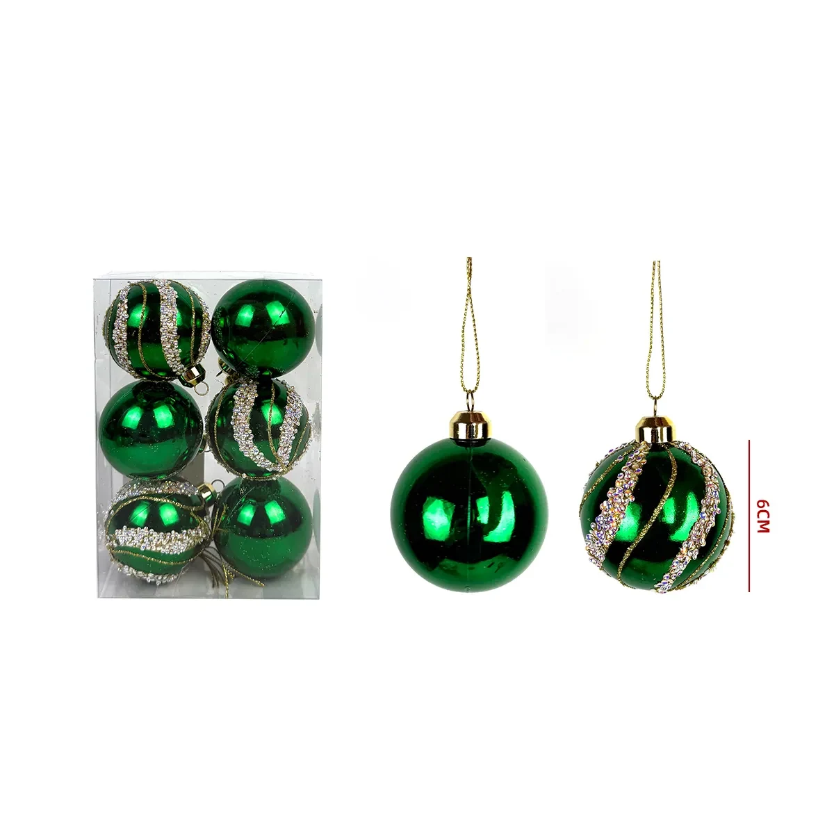 BOLA NAVIDAD 6CM1