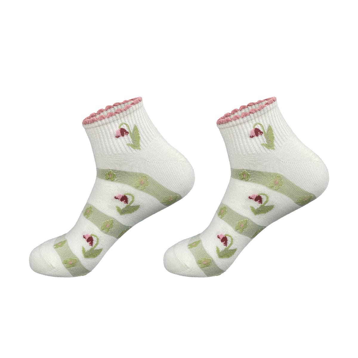 CALCETINES DE MUJER TOBILLO ALGODÓN PEINADO6