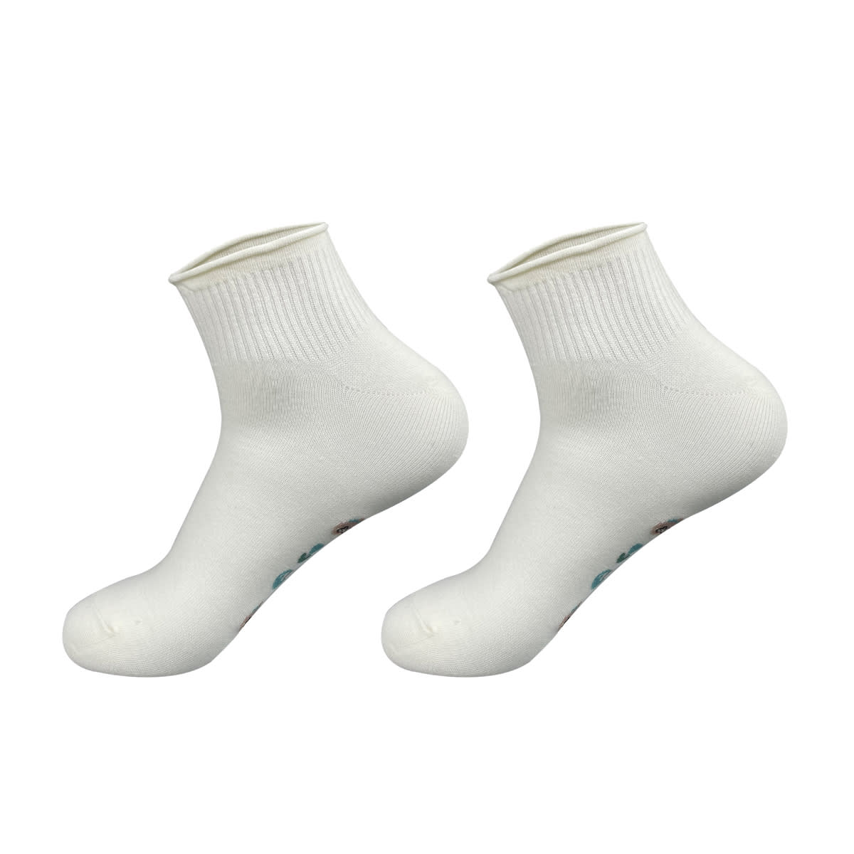 CALCETINES DE MUJER TOBILLO ALGODÓN PEINADO5