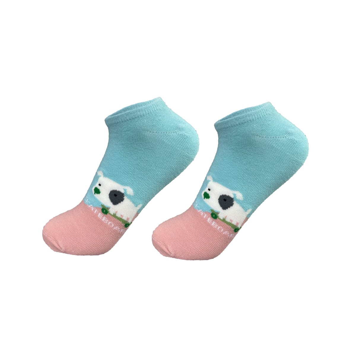 CALCETINES DE MUJER CORTE TOBILLO OSO/OVEJA/CABALLO | 12 UNID4