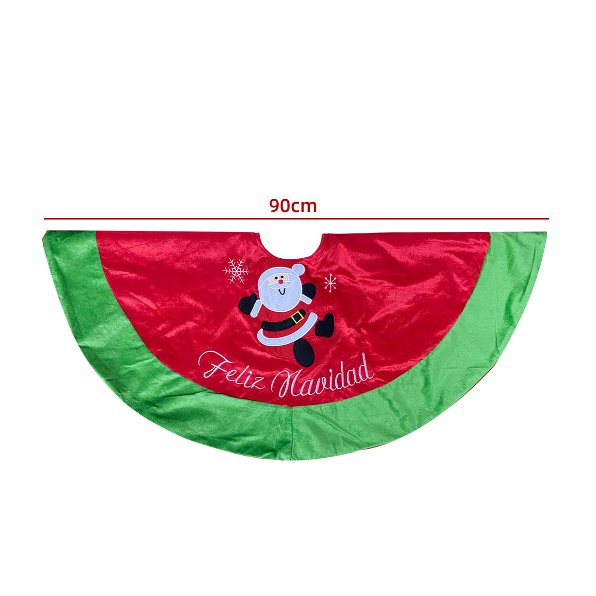 FALDON DE ARBOL DE NAVIDAD 90CM2