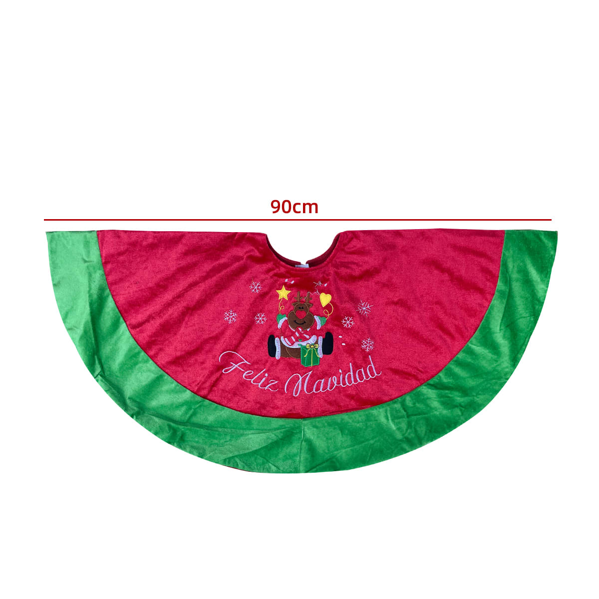 FALDON DE ARBOL DE NAVIDAD 90CM3