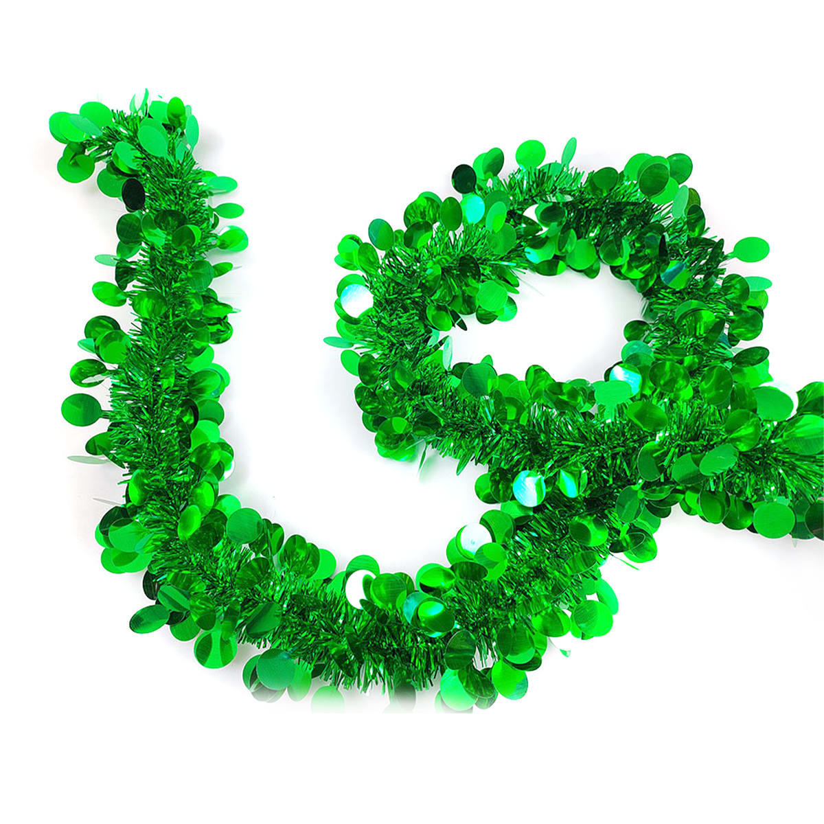 GUIRNALDA DE NAVIDAD COLORES BRILLANTES MATE 2M4