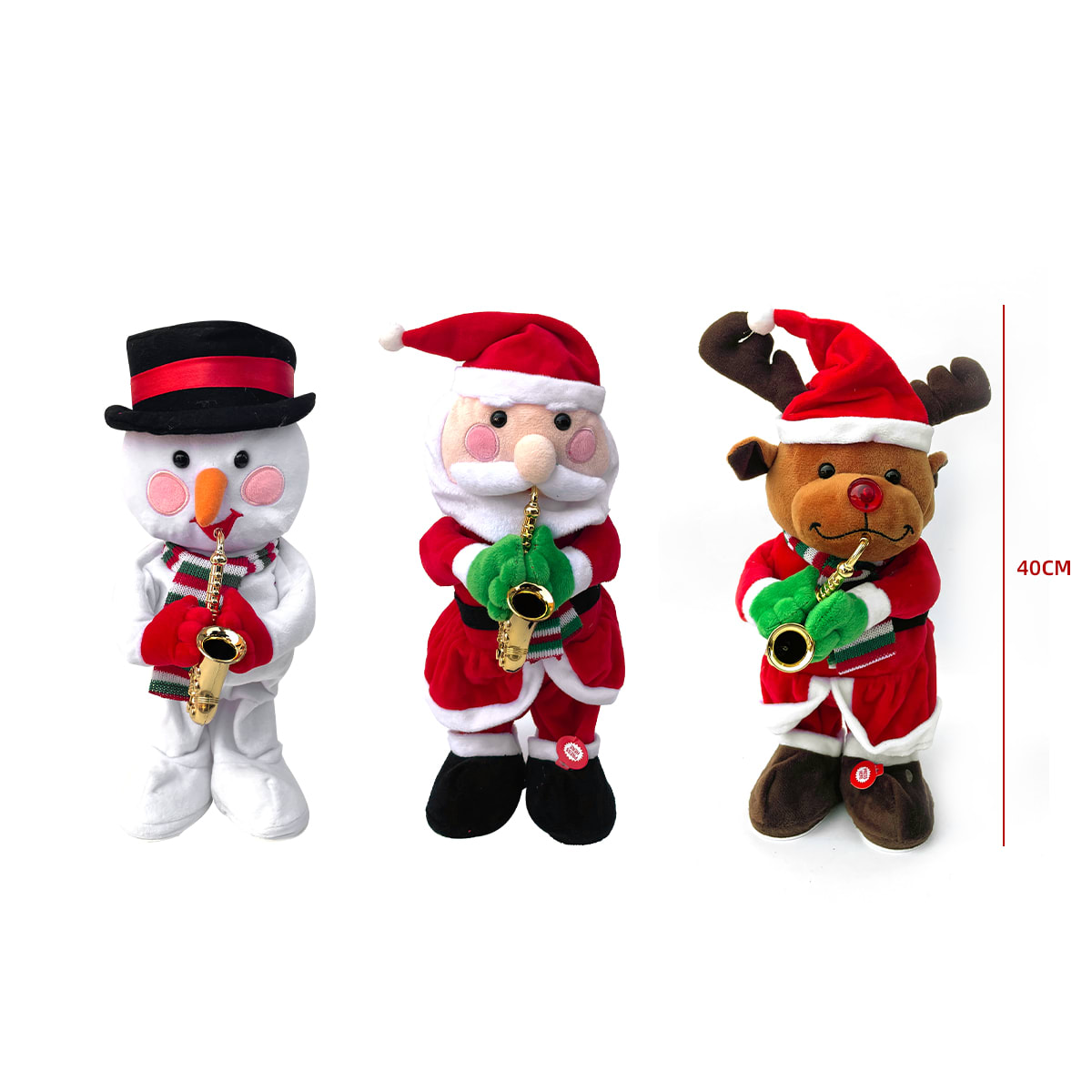 ADORNO MUÑECO BAILARIN CON LUCES Y SONIDO 0