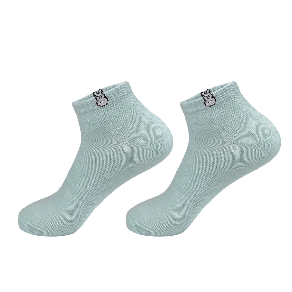 CALCETINES DE NIÑA CORTE TOBILLO LISO CONEJO 6-9 AÑOS5