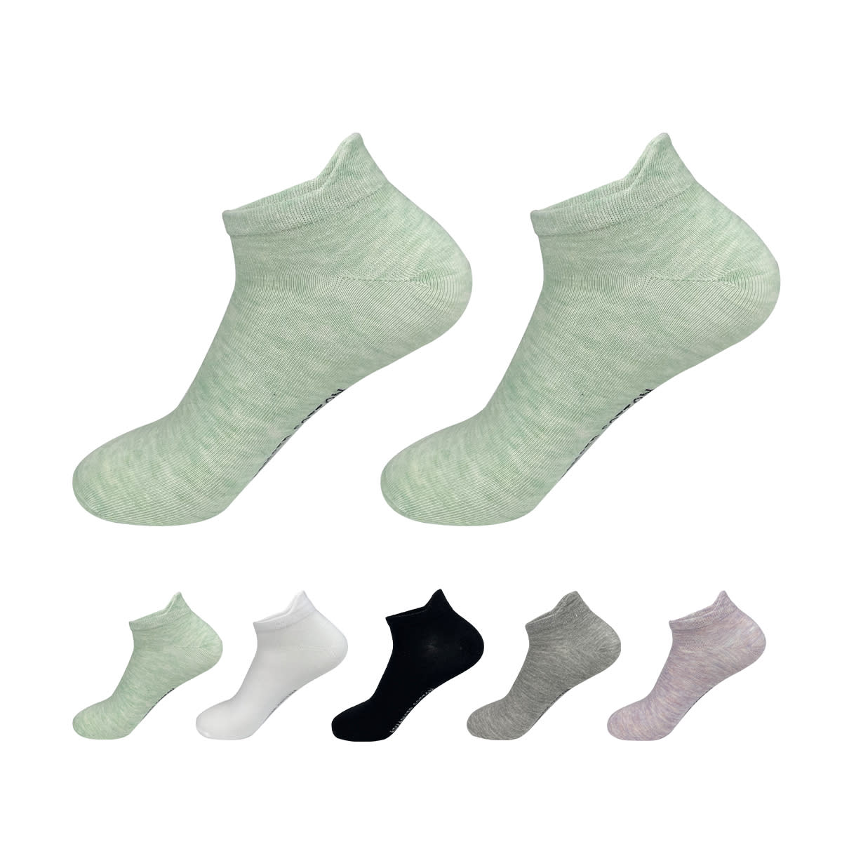 CALCETINES DE NIÑA TOBILLO ALGONDON PEINADO 13-161