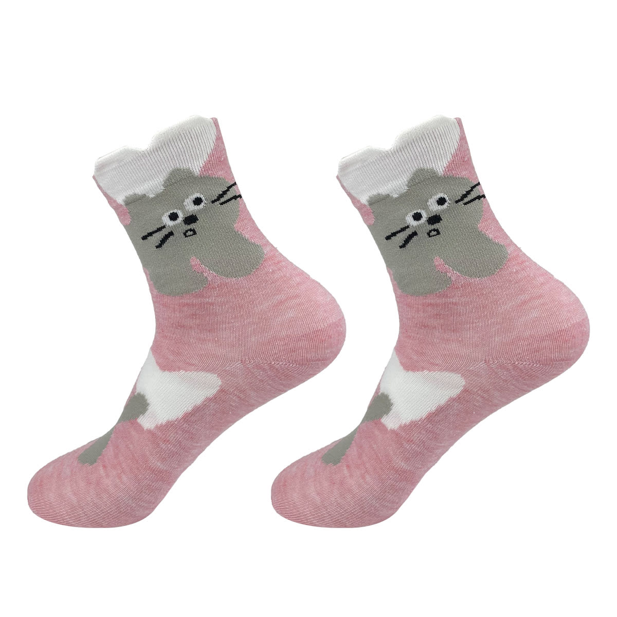 CALCETINES DE NIÑA CORTE MEDIO ANIMALITOS 6-9 AÑOS5