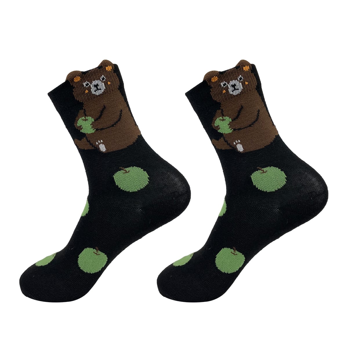 CALCETINES DE NIÑA CORTE MEDIO ANIMALITOS 6-9 AÑOS6