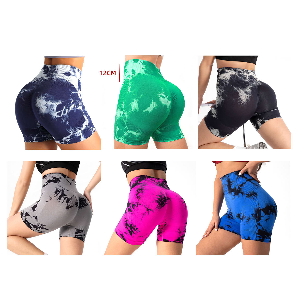 LEGGINGS CORTO LEVANTA GLUTEOS TEÑIDO ANUDADO 1