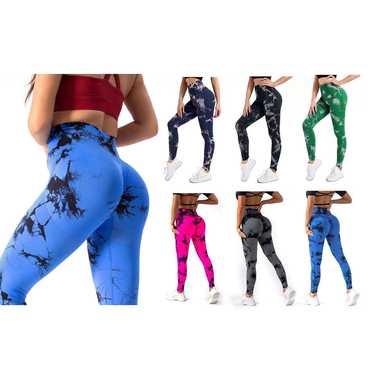 LEGGINGS LEVANTA GLUTEOS TEÑIDO ANUDADO 0