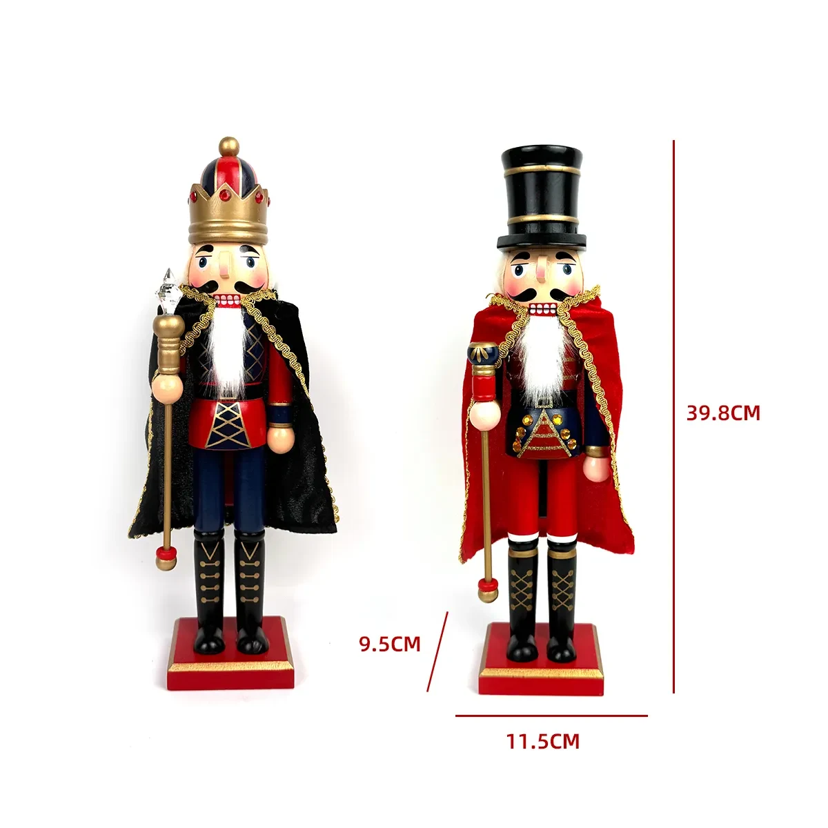 ADORNO NAVIDAD CASCANUECES 11.5X9.5X39.8CM2