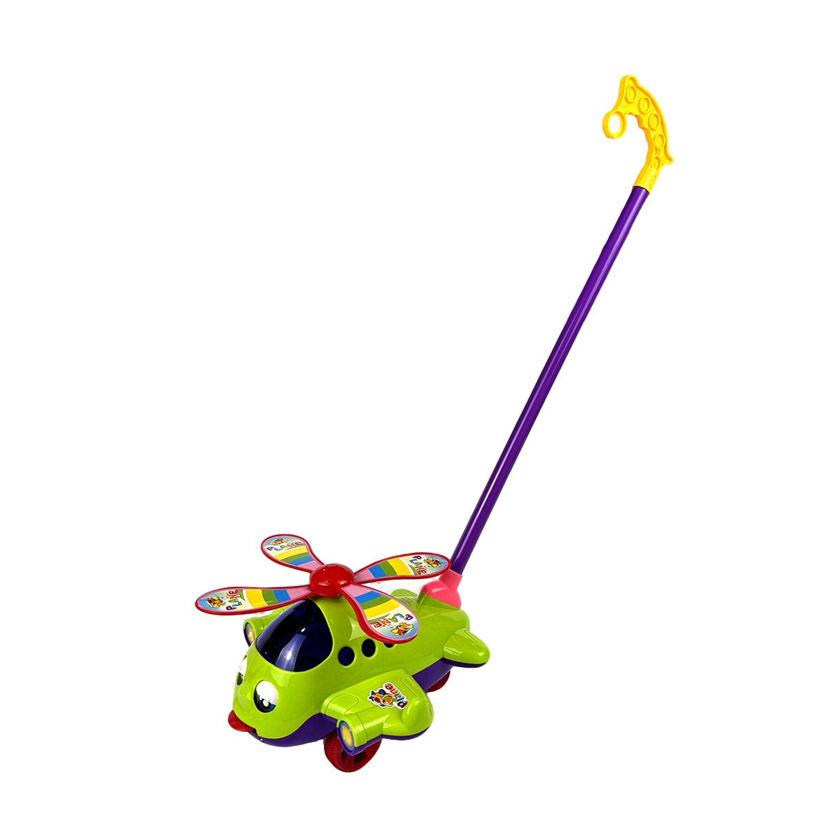 AVION HELICOPTERO DIDACTICO DE ARRASTRE CON HELICE 14.5X19X20X44.5CM3