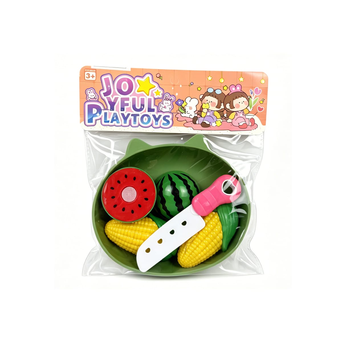 SET FRUTAS Y VERDURAS INFANTIL21X19cm4