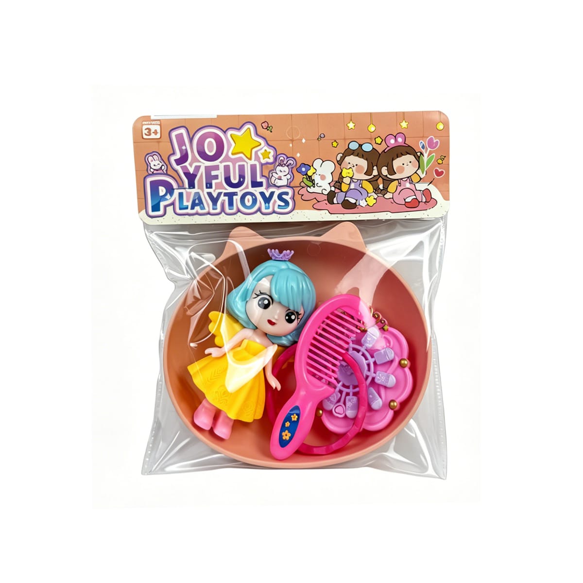 SET PRINCESA CON ACCESORIOS INFANTIL23X19cm2