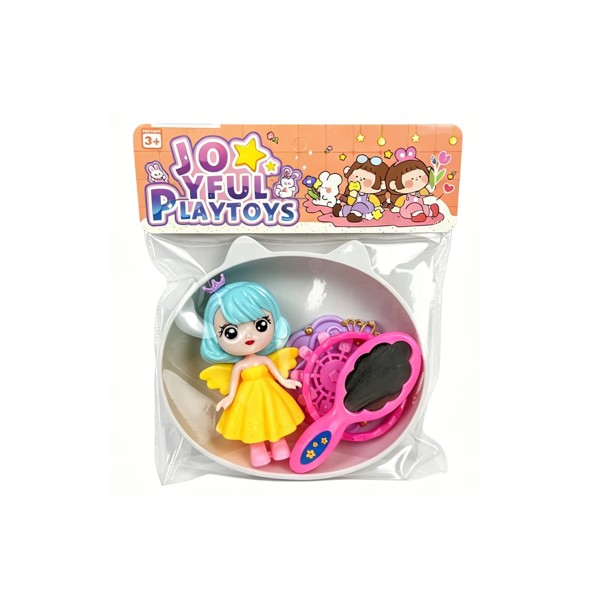 SET PRINCESA CON ACCESORIOS INFANTIL23X19cm5