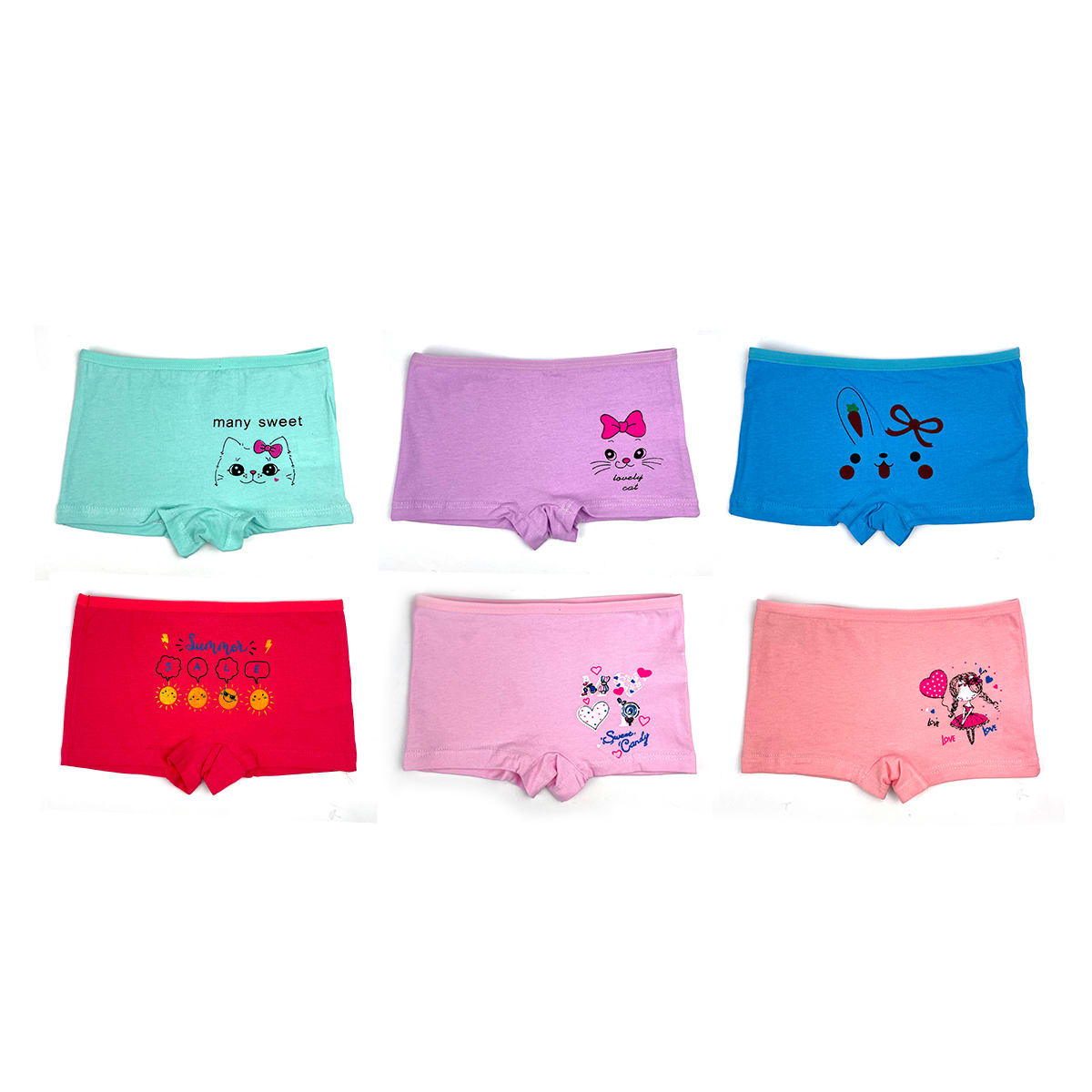 PANTALETA PARA NIÑA CON ESTAMPADO | 12 UNID2