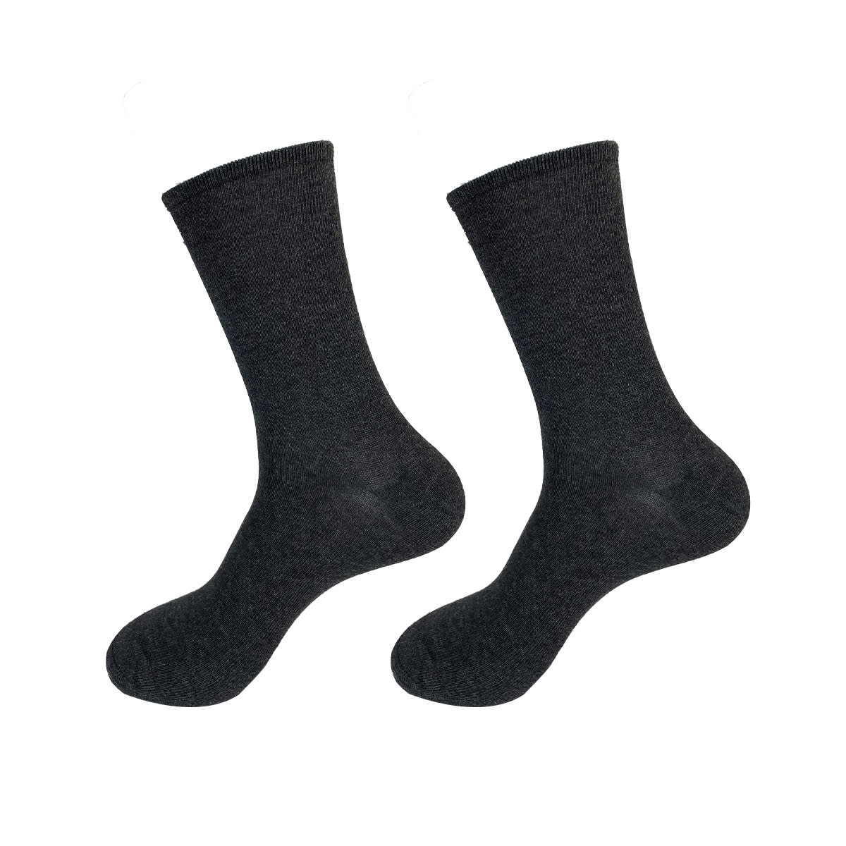 CALCETINES DE HOMBRE CORTE MEDIO LISO BAMBU  | 12 UNID4