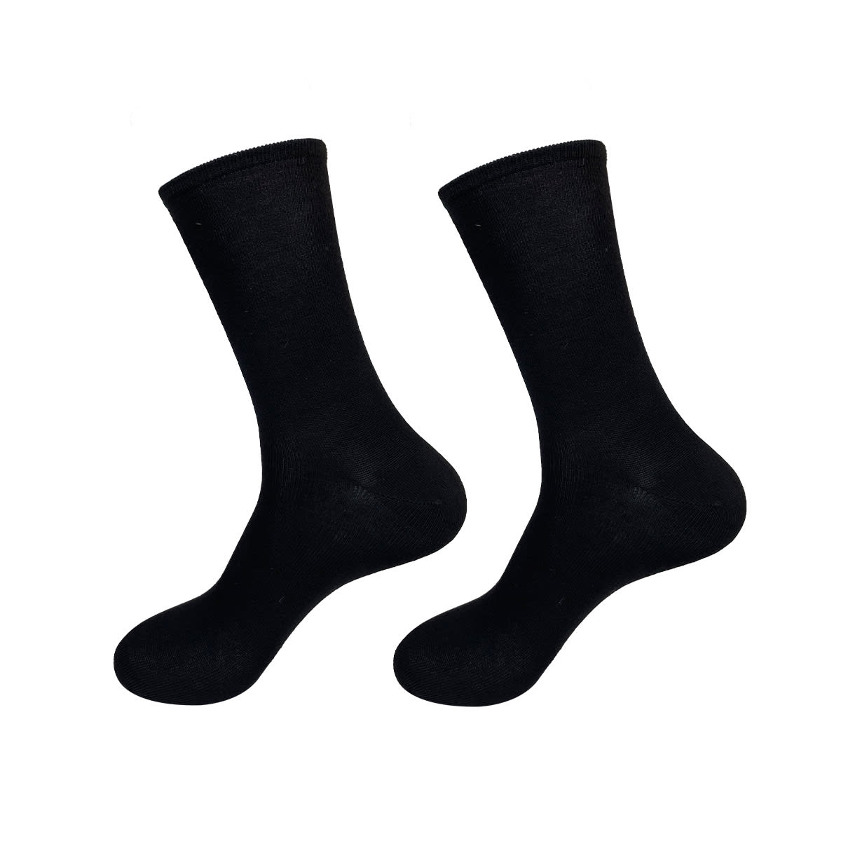 CALCETINES DE HOMBRE CORTE MEDIO LISO BAMBU  | 12 UNID2